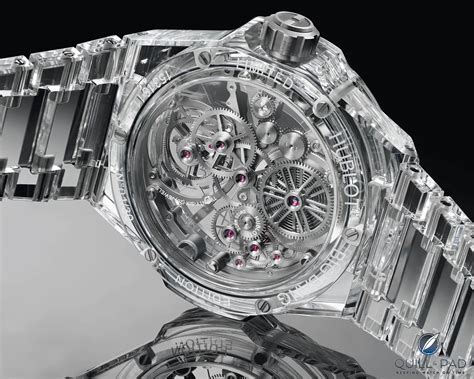 hublot crystal watch|Hublot sapphire crystal watch.